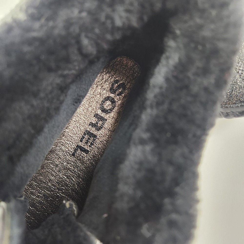 Sorel Out N About Plus Lux US 8 Boots Waterproof‎ Black Leather Glitter - Picture 4 of 6